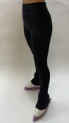 Microfleece tights Bootcut Svart