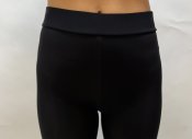 Microfleece tights Bootcut Svart