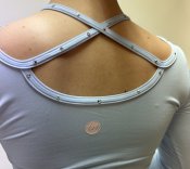 6660 Tröja Ljusblå med kristaller