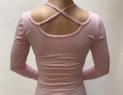 6660 Tröja Ljusrosa med kristaller