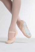 Balletskor av läder