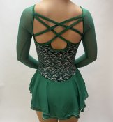 755 Lucky Clovers Dress Grön