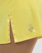 304 Sagester kjol med slits gul