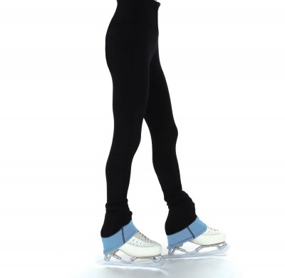 387 Banded Tights Blå