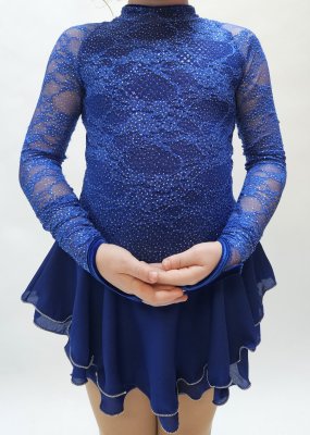 609 Sequin Lining Blå