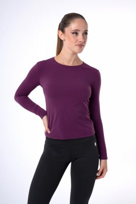 6604 Träningströja Plommon Lila