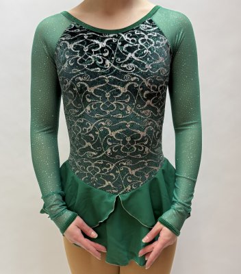 755 Lucky Clovers Dress Grön