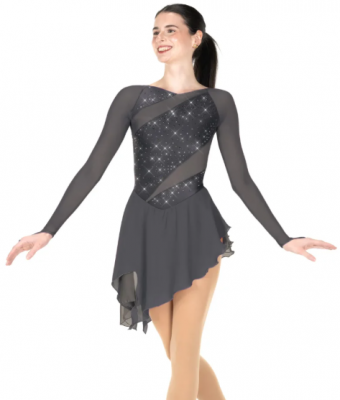 AA042 Mesh/Magic Dress Gray