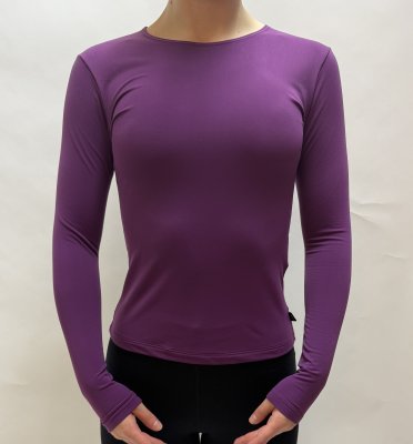 6604 Träningströja Plommon Lila