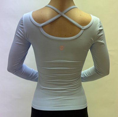 6660 Tröja Ljusblå