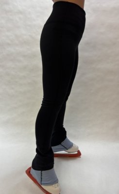 387 Banded Tights Blå